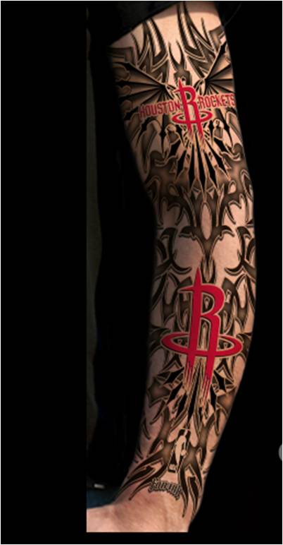 Rockets Light Undertone Tattoo Sleeves